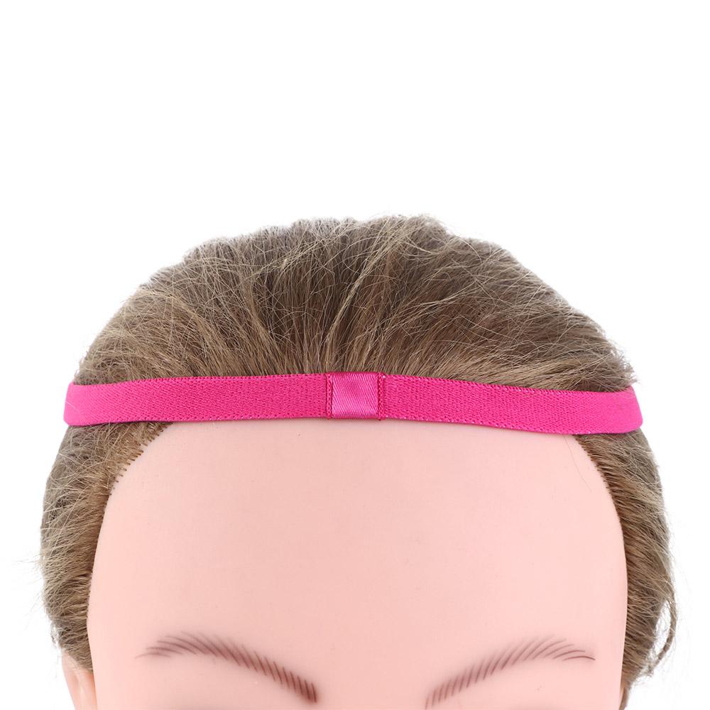 1/3Pcs Candy Color Women Men Yoga Hair Bands Sports Headband Girls Sport Anti-slip Elastic Sweatband Football Running