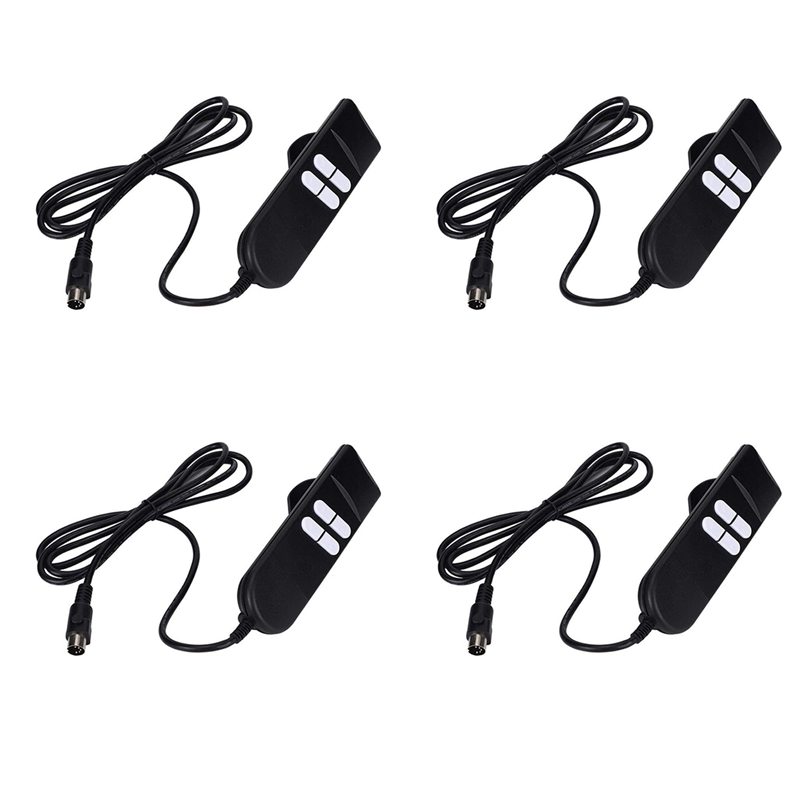 OUMERY 4X Electric Recliner Chairs Controller 4 Button 5 Pins Hand Switch for Appliance Adjustable Bed Lift Chairs Recliners