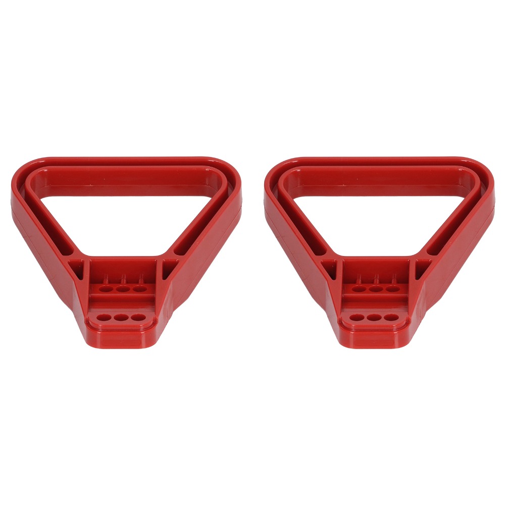 2PCS Durable Plastic Battery Quick Connector Handle Red 350 A Battery Connector Grip Lightweight Safe Handle Power Connector Handle Solar Panels