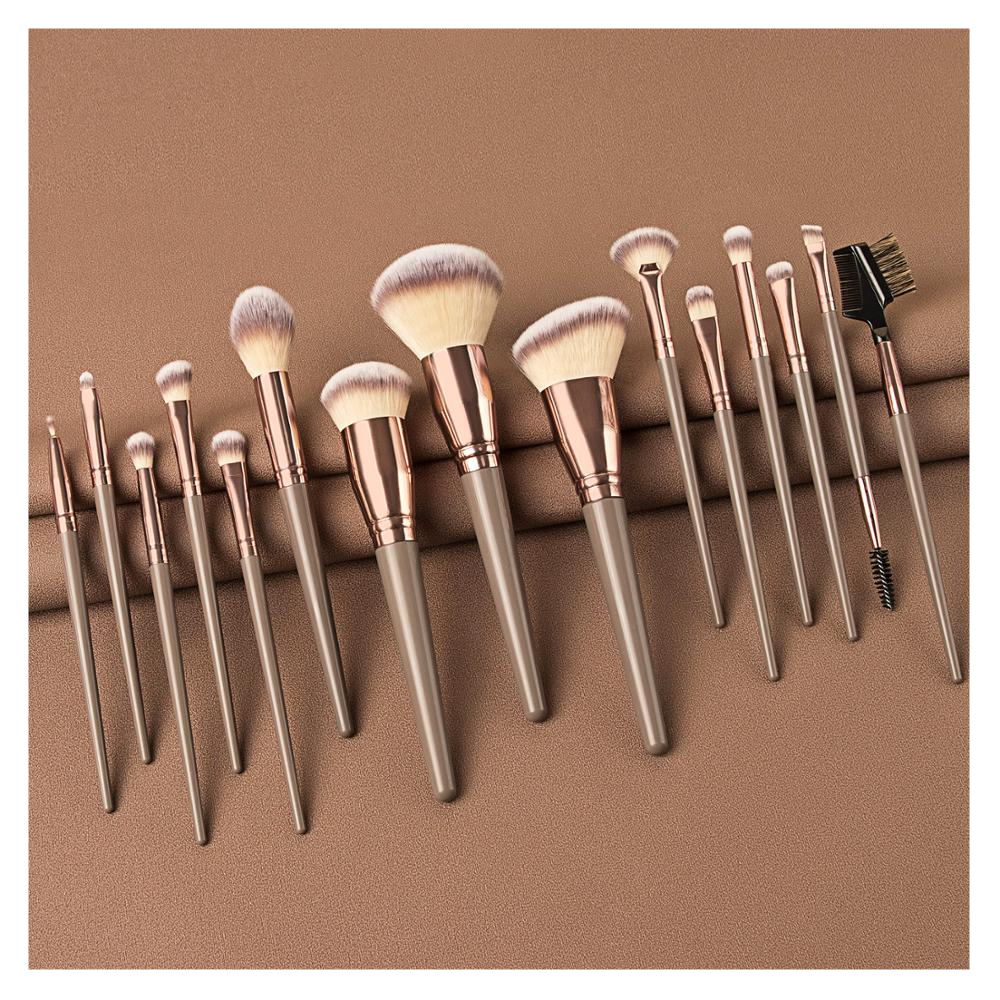 2025Makeup Brushes Set Face Eyes Make Up Brush Eyelash Eyeshadow Eyebrow Eyeliner Foundation Powder Blush Highlight Lips Brush