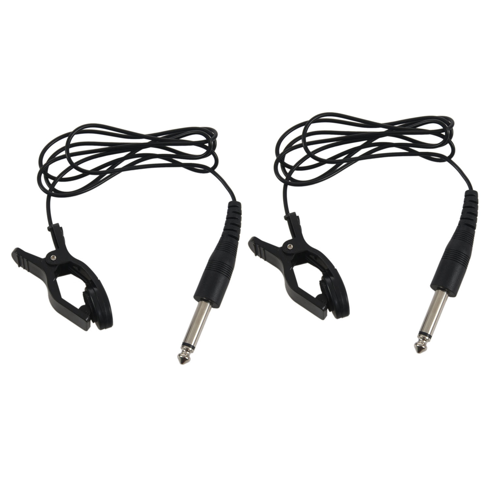 2X Black Universal Guitar Acoustic Clip on Pickup Piezo Microphone