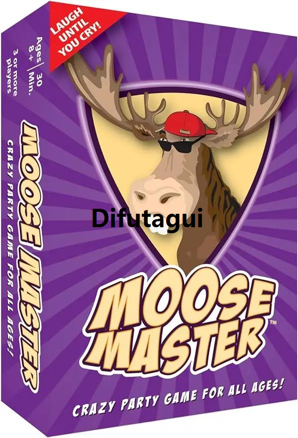 Difutagui New specials Master Moose laughs until you cry or laugh too hard and Fifty percent discount get hurt. People want to spend a happy night in a box. Game cards
