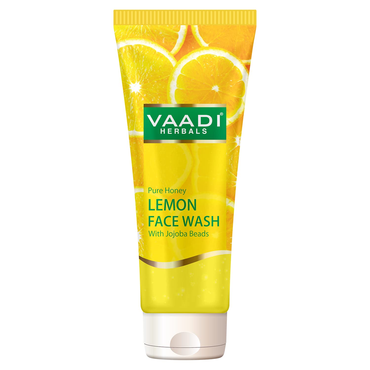 Vaadi Herbals Pure Honey Lemon Face Wash with Jojoba Beads 60 ml