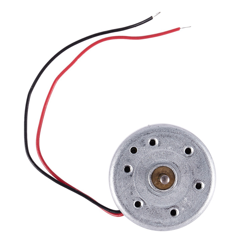 10X 1700-7300RPM 1.5-6.5V High Torque Cylinder Electric Mini DC Motor