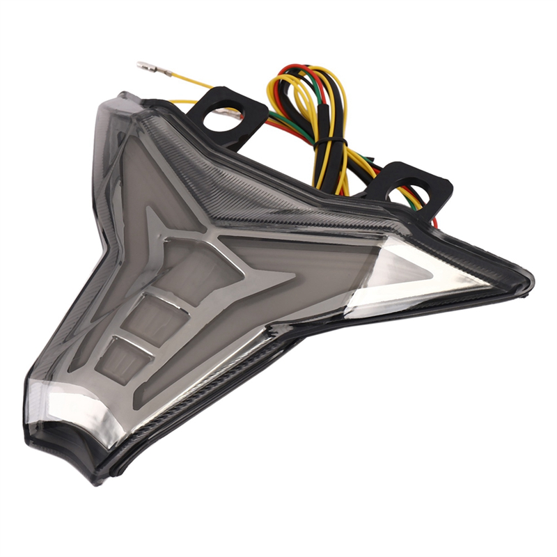 Motorcycle LED Rear Lights Rear Brake Light Steering Signal Assembly for CQS 2014-2016 Z1000 2016 Replacement Parts