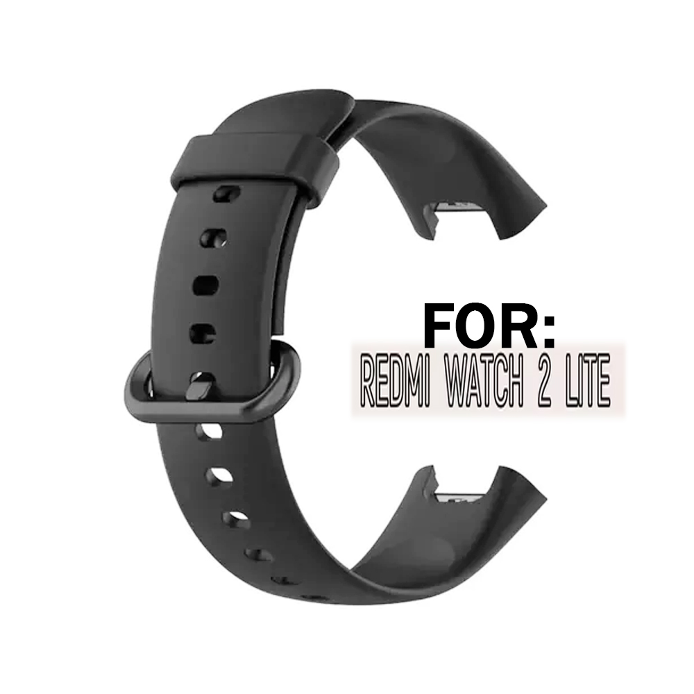 Fit for Xiaomi Redmi Watch 2 lite Watch Band Women Men, Redmi Watch 2 Soft Adjustable Silicone Replacement Bands Straps Wristbands Bracelet Accessories Fit for Xiaomi Mi Watch lite 2