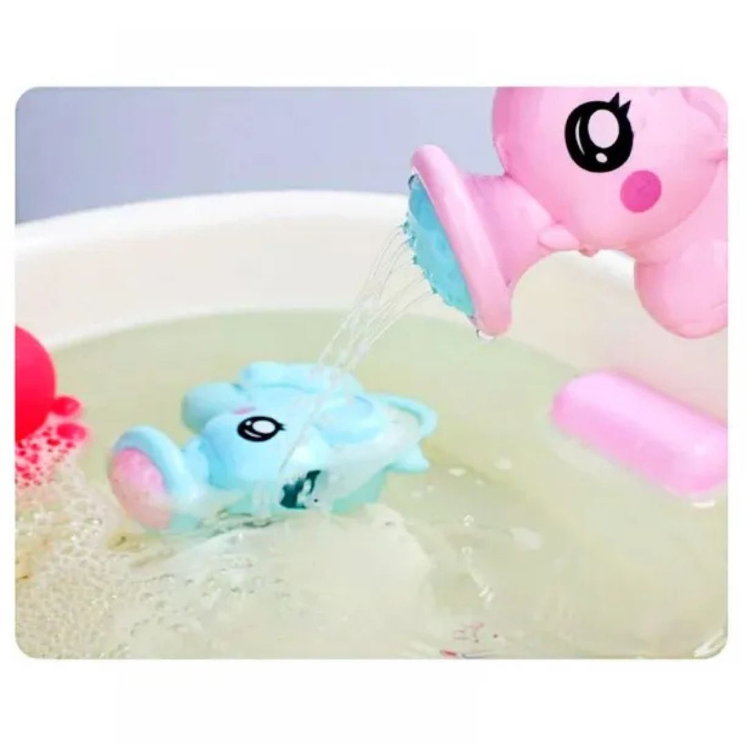 Baby Bath Toys - Cute Elephant Design Easy to Use