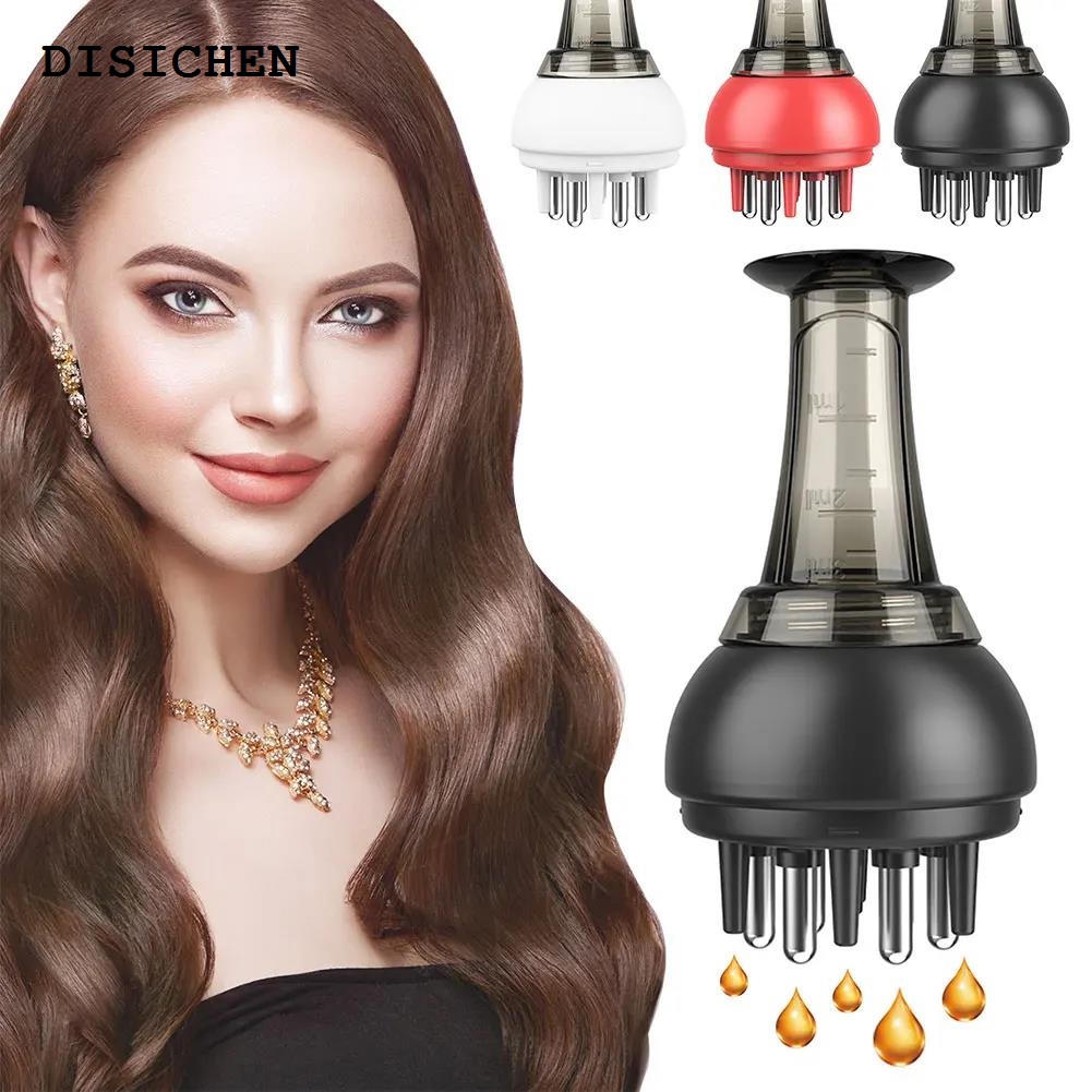 DISICHEN Luxury Handheld Hair Regrowth Comb Anti Off Portable Essential Oil Liquid Guiding Combs Brush Scalp Applicator Massager Hair Care