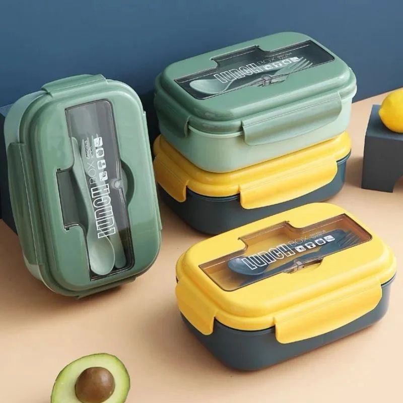 Magic Meal Plastic and Stainless stain Lunch Box / Tiffin Box For Home and Office