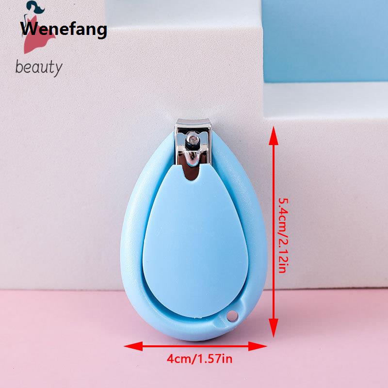 Wenefang Nail Clipper Anti-fall No Odor Infant Finger Toe Trimmer Baby Nail Care Tools Kids Nail Clippers Healthy Baby Nail Cutters Light