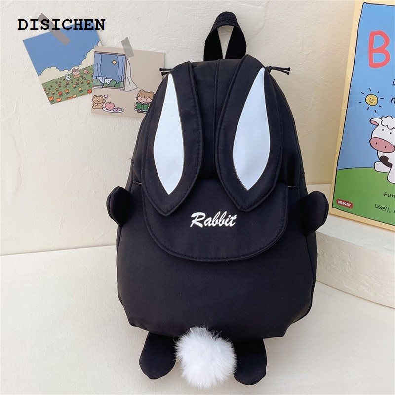 DISICHEN Sales promotion New Fashion Children School Bags Bunny Portable Backpacks Kids Travel Rucksacks Cute Boys and Girls School Book Backpack