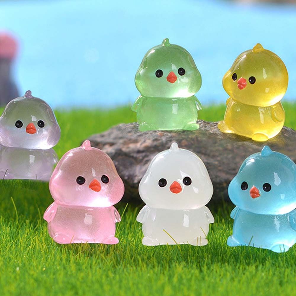 Animal Figurines Cartoon Big Mouth Chorus Frogs Figurine Resin Crafts DIY Big Mouth Frogs Statue Cute Mini Frogs Ornament Home Decor