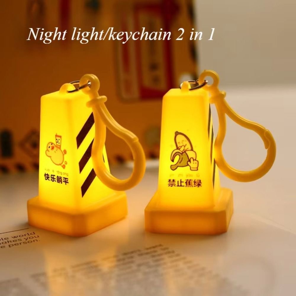 Creative 2 in 1 Mini Night Light Portable LED Light Pendant Multifunctional Decorative Light Students