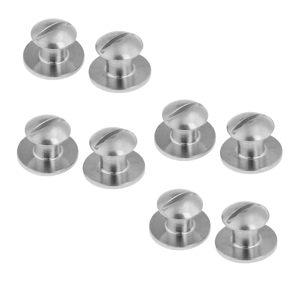 NAMUNY 8 Pack Scuba Dive Book Screws for Back Plate, Underwater Accessories Assembly Attachment Hardware