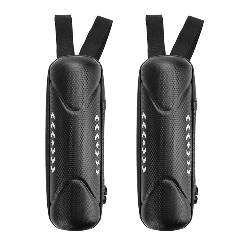 fasdaga 2X Scooter Storage Bag Electric Scooter Water Bottle Bag Scooter Storage Tool Bag for Universal Scooters Folding Bike