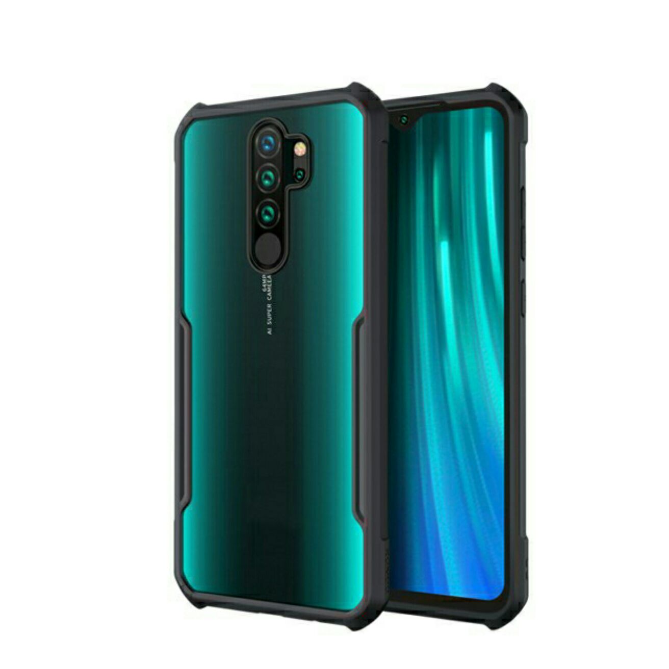 Ipaaky Transparent Back Case For POCO M2