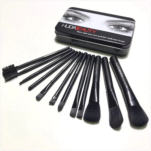 Makeup Brush set 12 Pieces with Storage Box