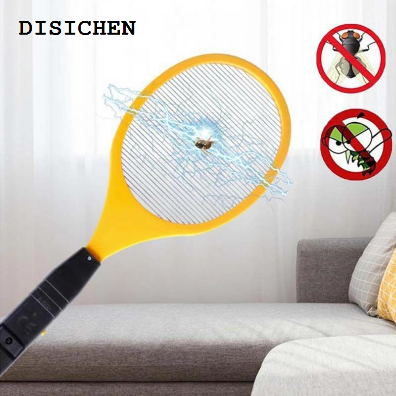 DISICHEN Sales promotion Electric Mosquito Swatter Mosquito Killer Summer Fly Swatter Trap Bug Insect Fly Racket Insects Repellent