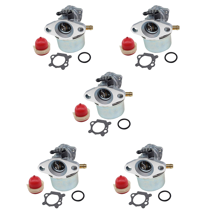 fasdaga 5X Mowers Carburetor for & Stratton Engine 799868 498254 497347 497314 498170 4Hp 5Hp 6Hp 6.75Hp 6.5Hp 7Hp