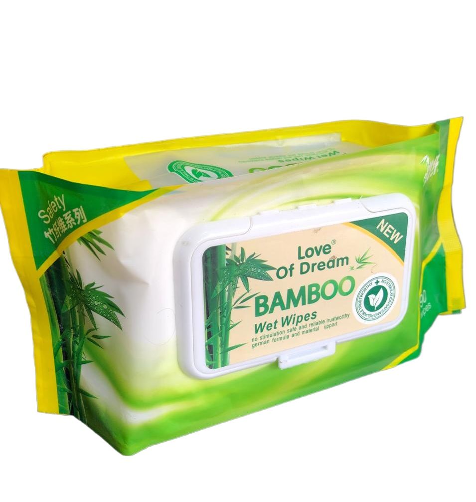Wet Wipes 90pcs LOD Bamboo