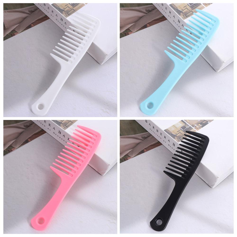 Salon Accessaries Pro Wet Hook Curly Hair Brushes Heat Resistant Coarse Hairdress Comb Wide Anti-slip Dyeing Styling Tools Barber