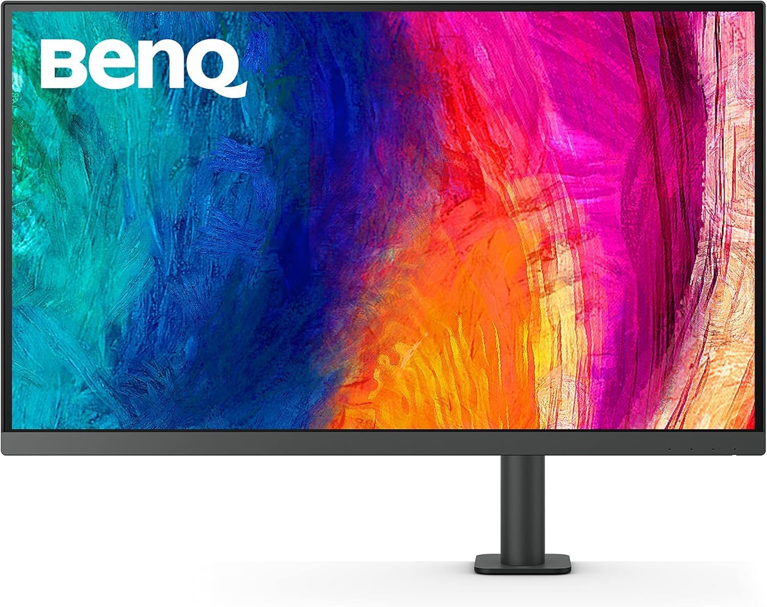 BenQ PD3205UA Designer Monitor (32" 4K | IPS | 60Hz | 99% sRGB | USB-C | Factory Calibrated | Argo Arm Desk)