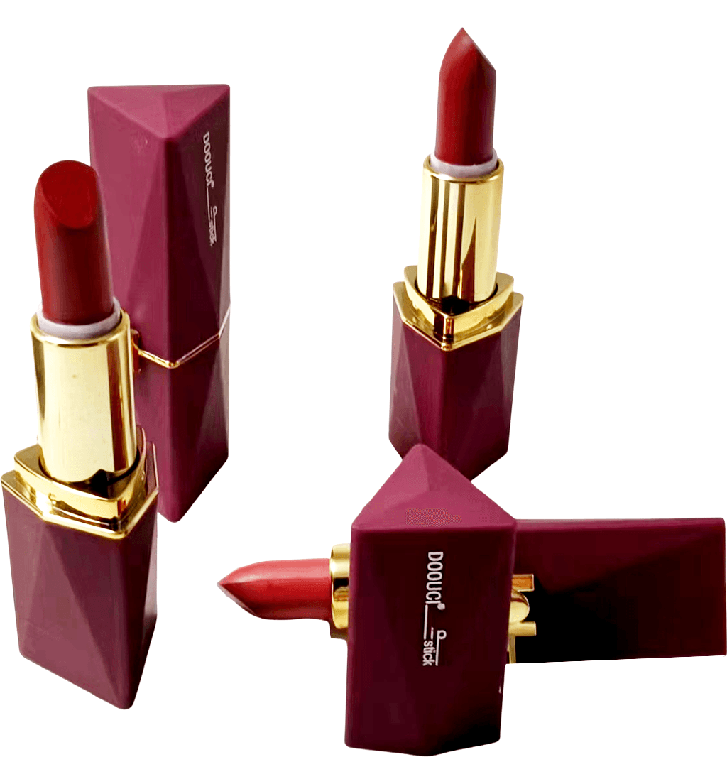 New arrival hot selling triangle matte waterproof long lasting lipstick