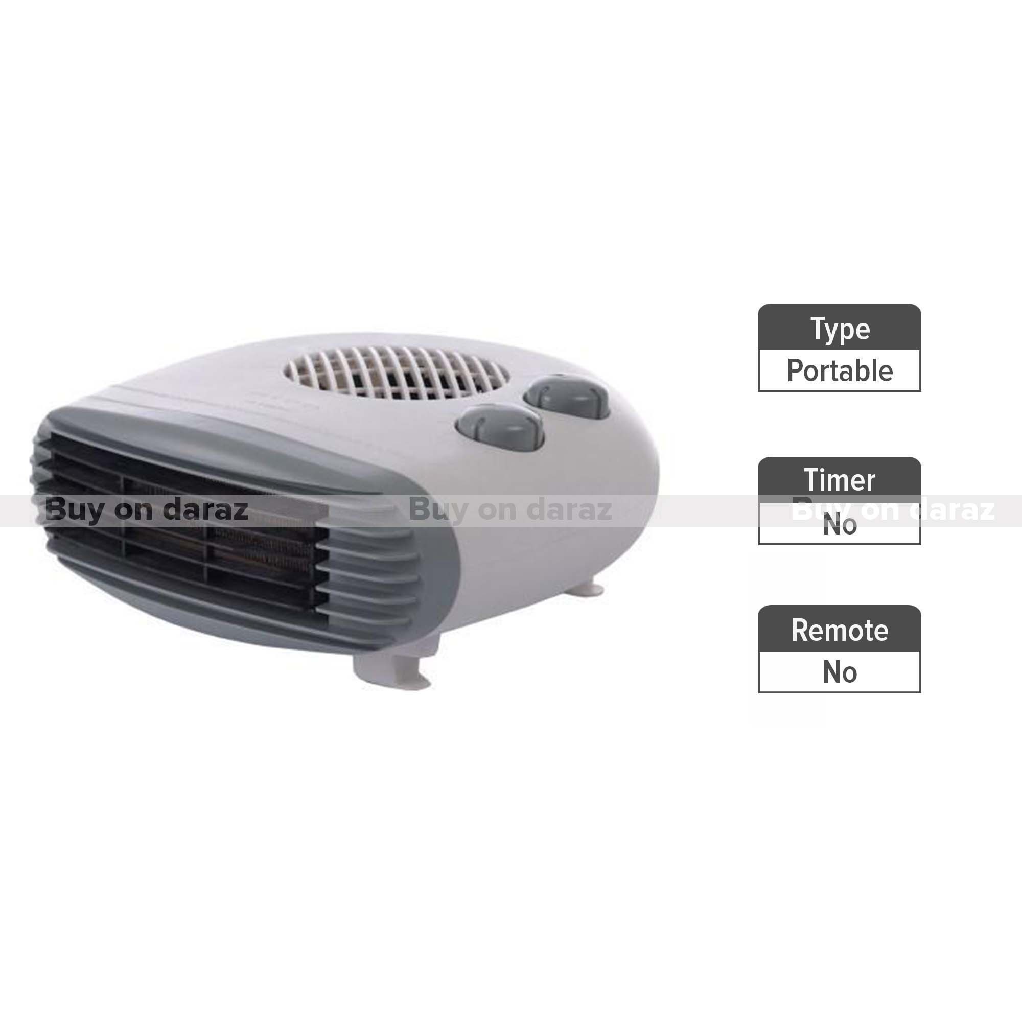 Electric Fan Room Heater 1000/2000W