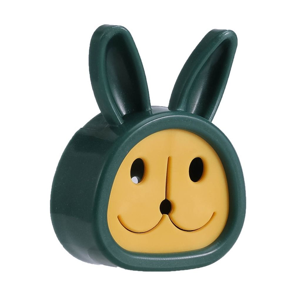 Portable Plastic Rabbit Towel Rack Mini Punch-free Rabbit Shape Towel Storage Rack Waterproof Self Adhesive Rag Dishcloth Clip Home