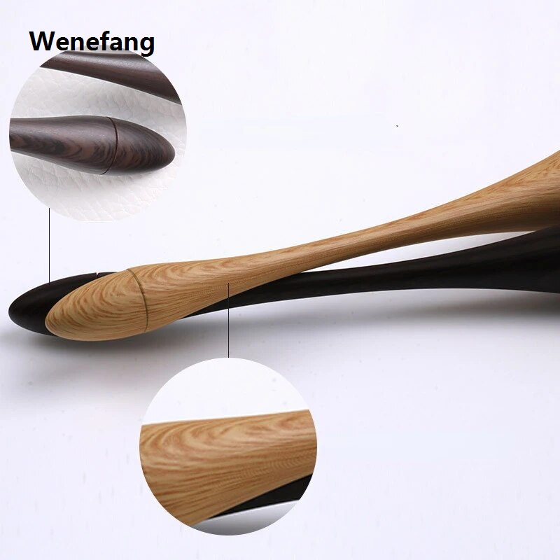 Wenefang Flower Nail Brush for Manicure Wooden Nail Art Brush Nail Accesories Tools Popular Round Small Gel Polish Dust Cleaning Brushes