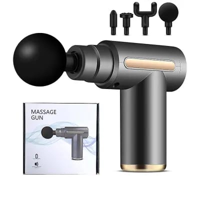 Mini Massage Gun with Adjustable Speed / Compact and Silent Portable Muscle Relaxation Vibration Massage Fitness Device