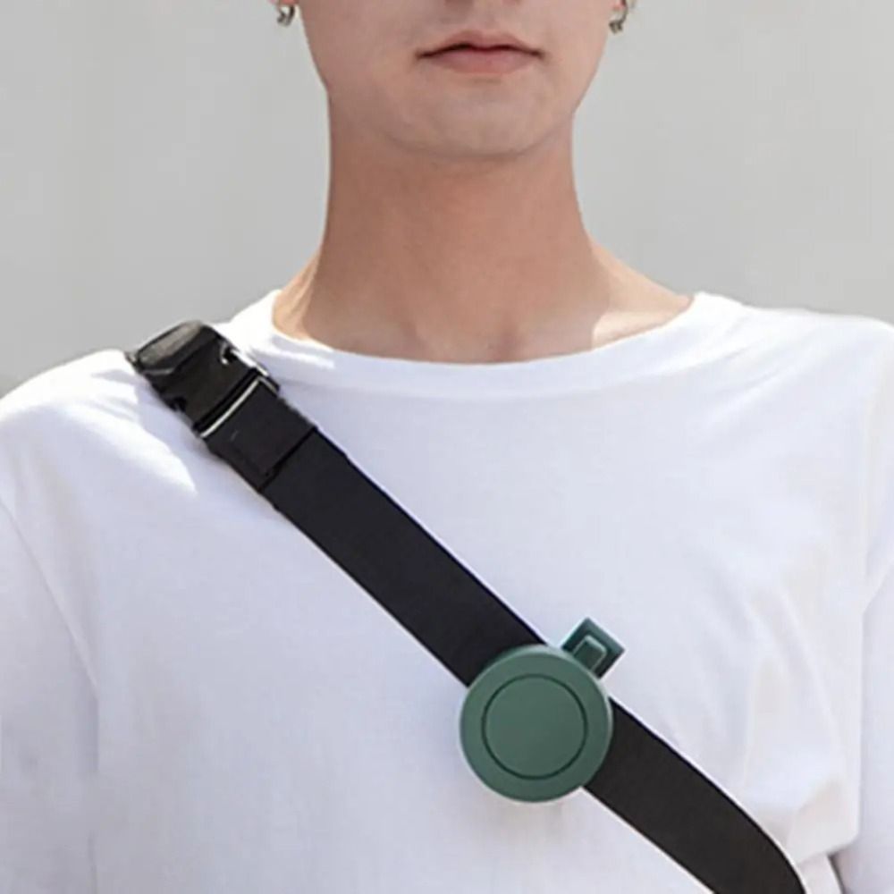 Easy Use Small Size Clip-on Fan Ultra Quiet High Air Flow Wearable Neck Fan Lightweight Design Powered Personal Cooling Fan Personal Use