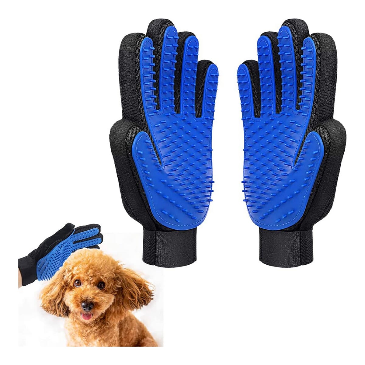 Pet Grooming Brush Gloves