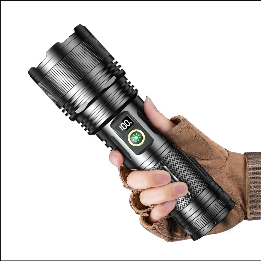 Aluminum Alloy Strong Light Flashlight