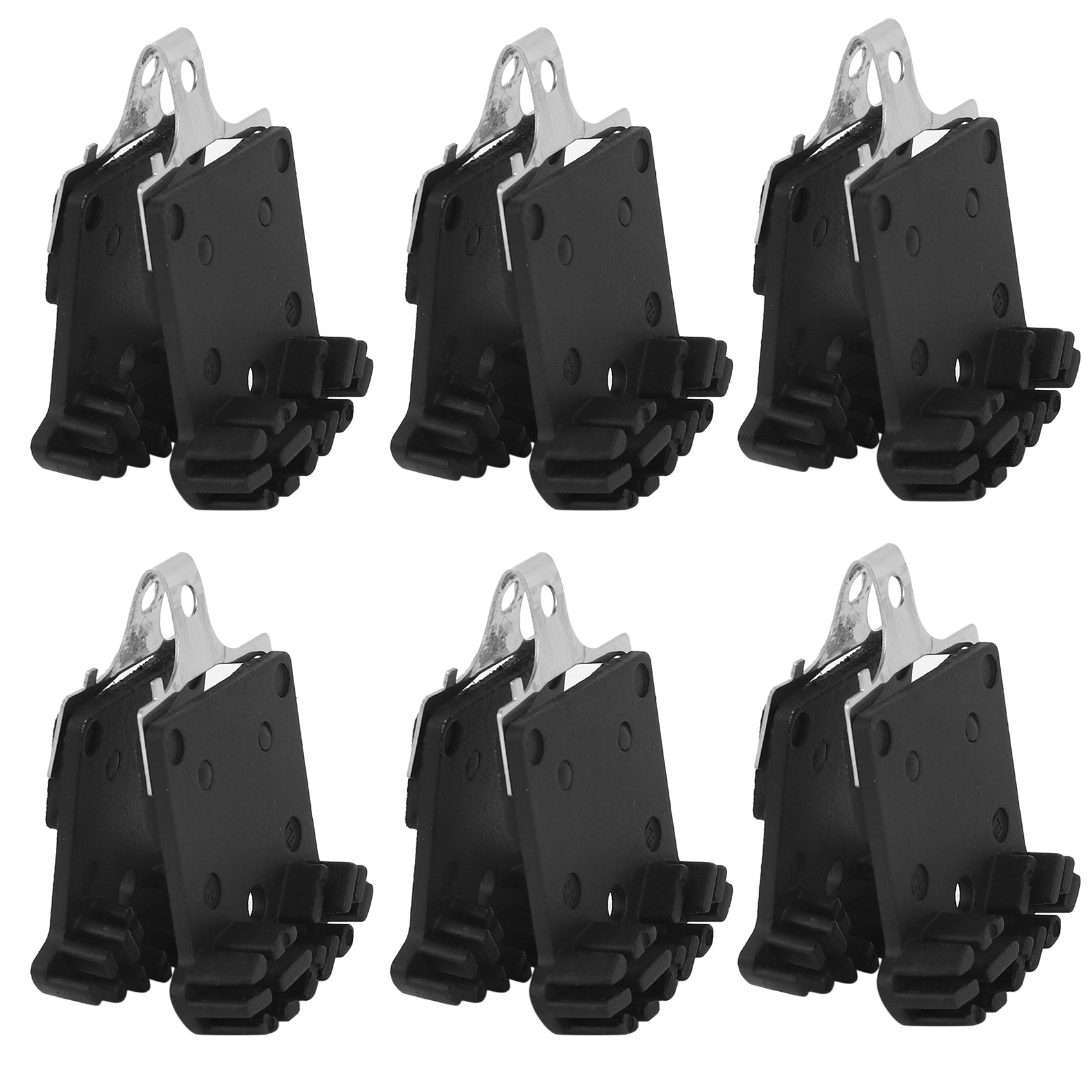 10X Brake Pads Hydraulic Disc Brake Metal Cooling Fin Ice Tech for XTR Deore for Mountain Bike