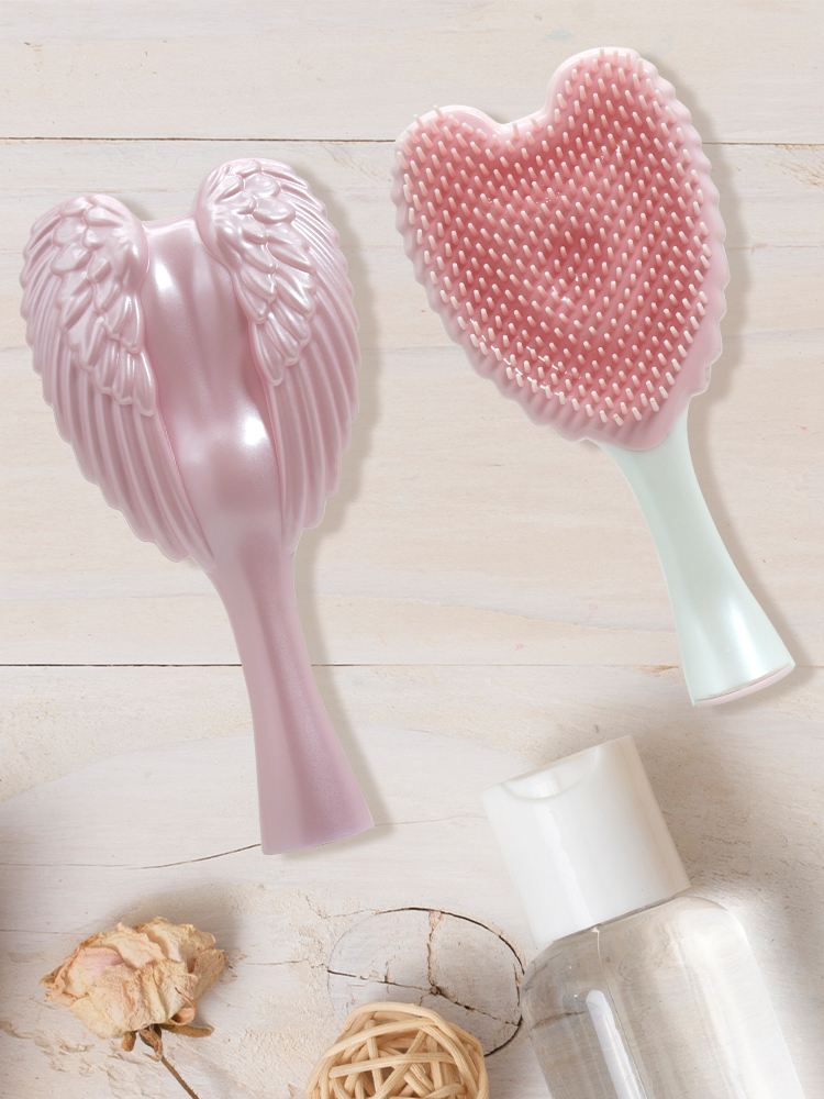 Massage Comb Detangle Professional Mini Angel Hair Brush Anti Static Hairbrush Women's Brush For Salon Hair Tools
