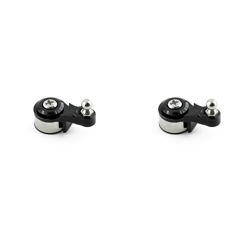 NAMUNY 2X 25T Metal Adjustable Damping Servo Servo Horn for 1/10 RC Crawler Car TRX4 -4 TRX6 Upgrade Parts,4