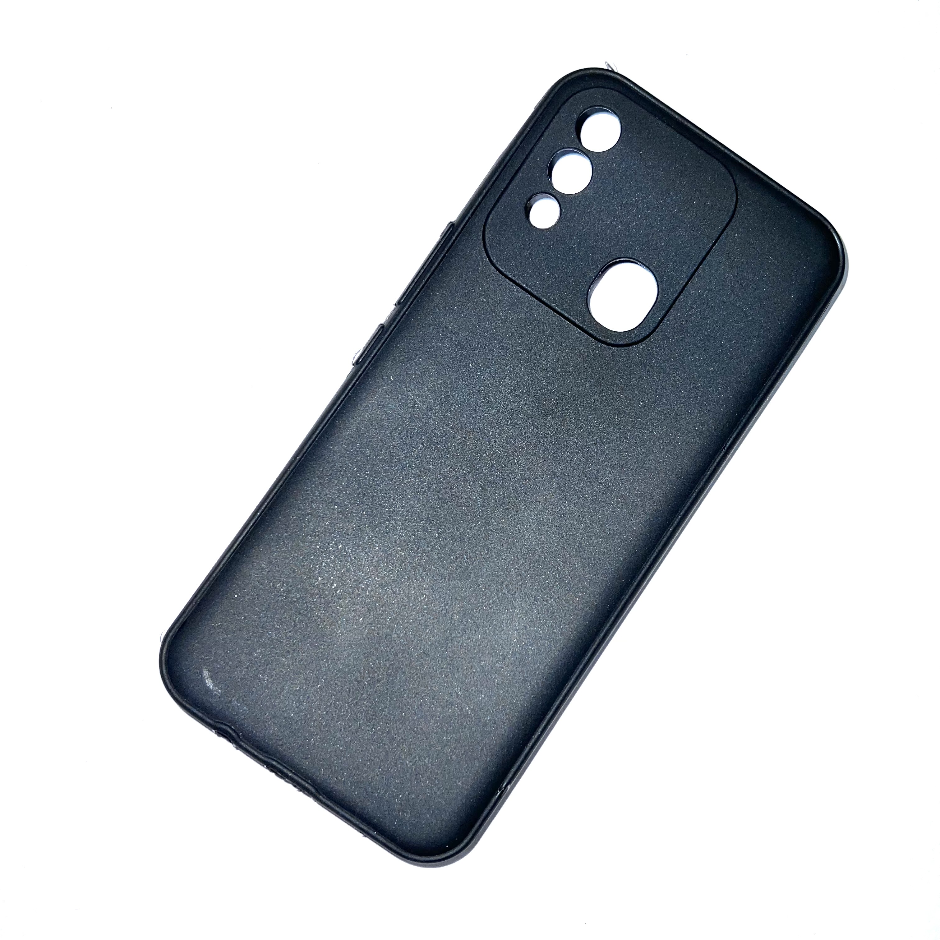 Techno Spark 8 Soft Silicon Case With Fur Inside