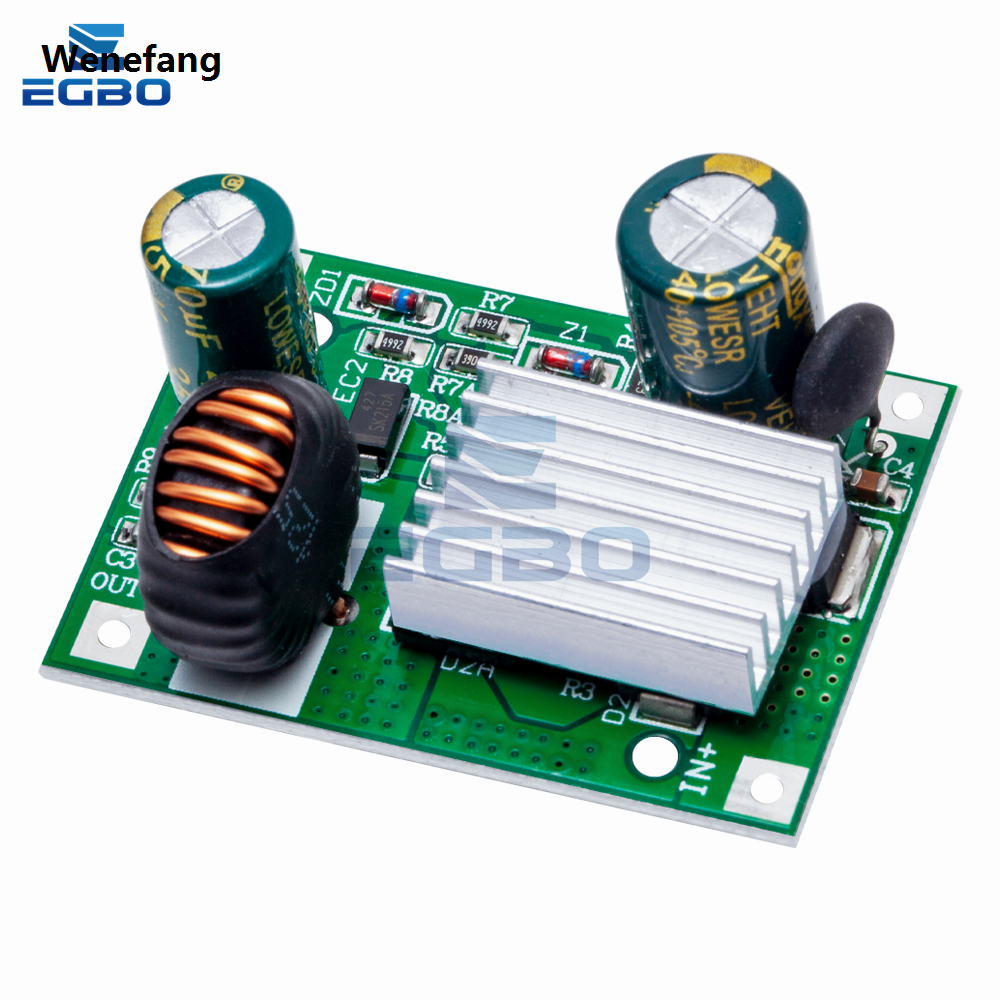 Wenefang DC Step Down Module Power Supply Buck Converter Non-isolated New Stabilizer 9V 12V 24V 36V 48V 72V 84V 120V to 5V / 12V 3A