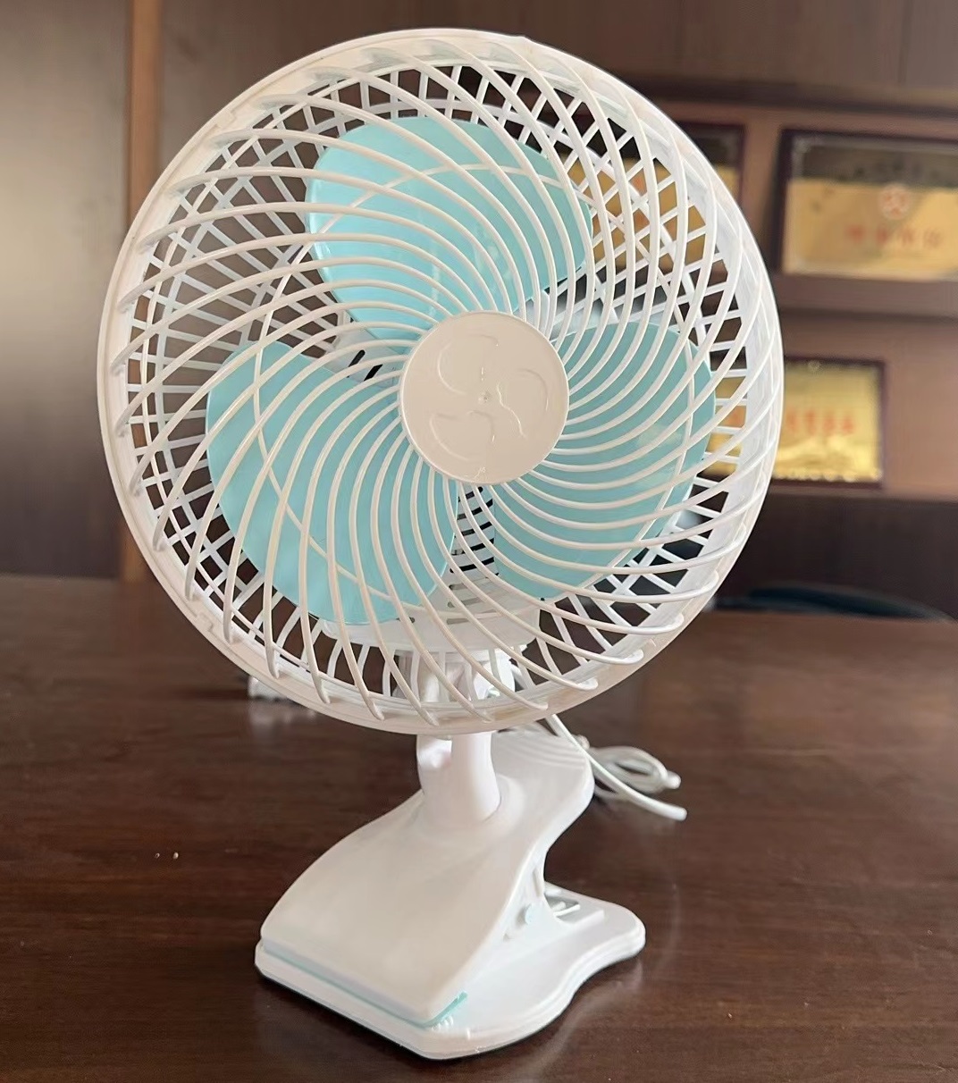 Mini Clip Fan | Portable Desk Fan for Home & Office | Small Electric Air Cooler with Strong Clip