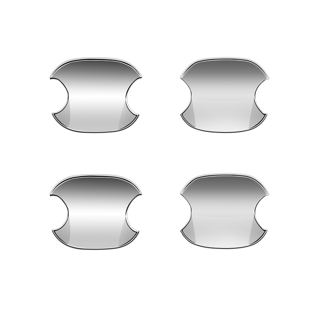 Car Outer Door Bowl Trim Cover for Freed Air Crosstar 2024 Outside Door Bowl Sticker Silver