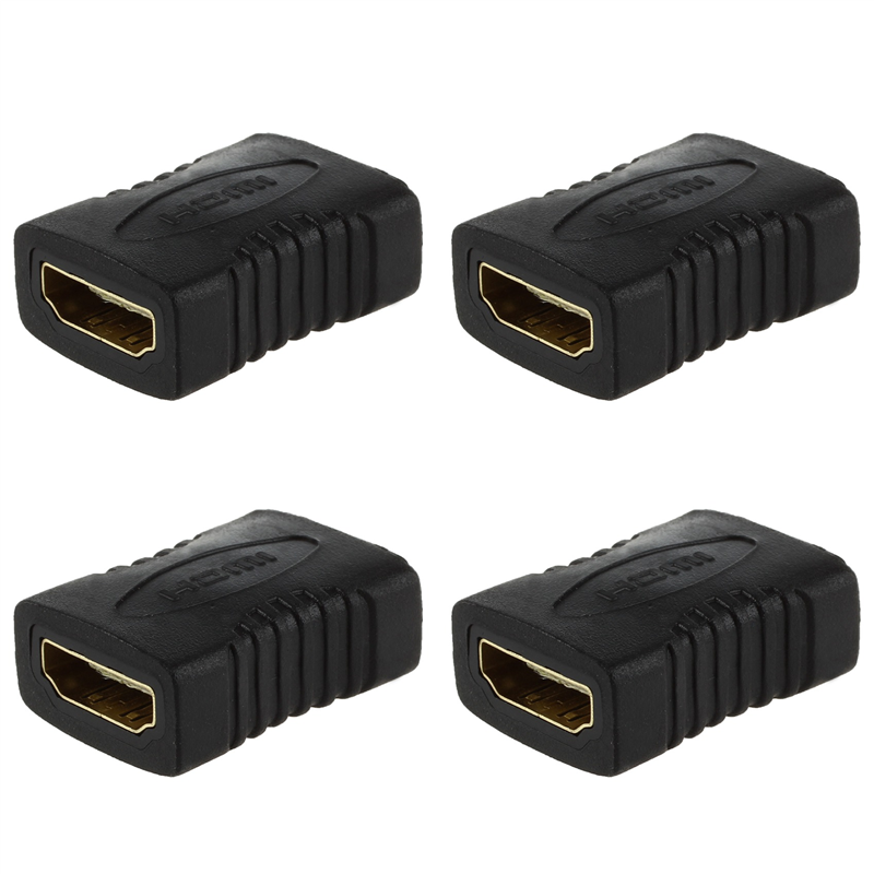 JAERBEE 4X F/F Female Gender Changer Adapter Coupler for Hdtv
