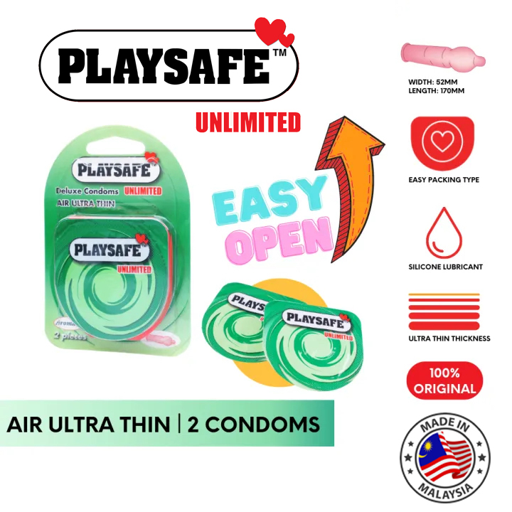Playsafe Super Thin Air Condom 6 pcs