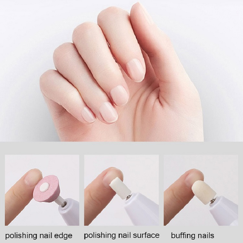 HOT MINI Electric Nail Drill Kit Manicure Pedicure Grinding Polishing Nail Art Drill Sanding File Pen Design Tools Machine
