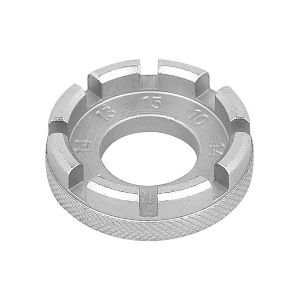 Steel Repair Wrench Bicycle Repair Tool Bicycle Spoke Wrench Wheel Rim Spanner 8 Way Spoke Nipple Cycling Wrench