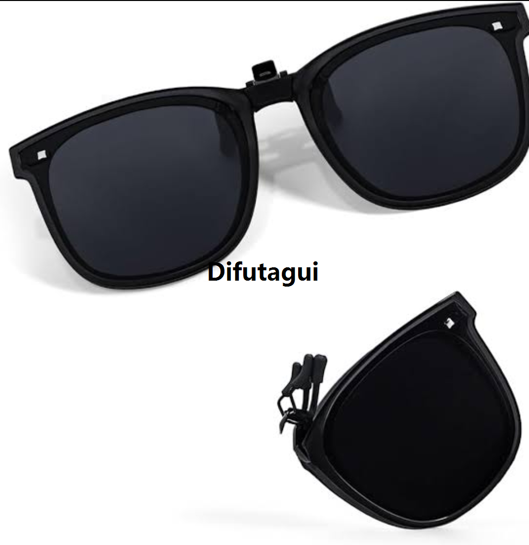 Difutagui Bargain price Fit Sunglasses Fashion Lady I Fit Sunglasses Folding Bargain price Polarized Black High Quality and Black Folding Rider
