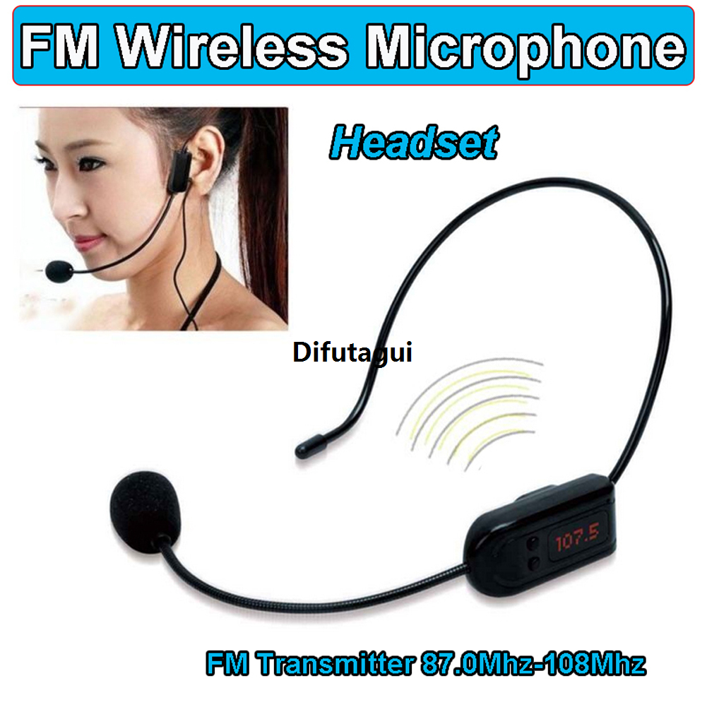 2025 New Teaching/Speaker, Microphone, Radio, Amplifier, Headset, Wireless Portable FM Microphone for /Tour Guide/Promotion/Conference