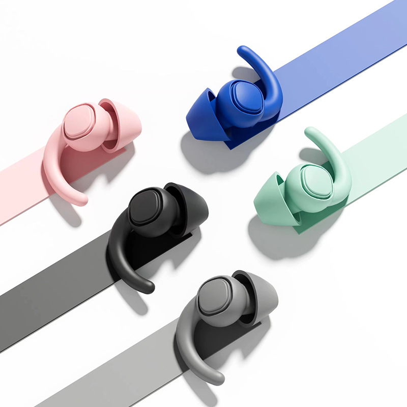 Cross-border new waterproof swimming earplugs hearing protection sound insulation sleep noise canceling earplugs learning anti-noise silent earplugs