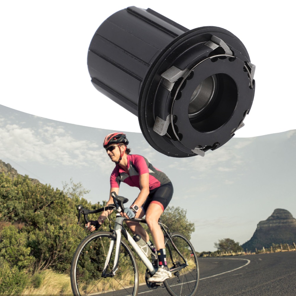 Durable 11 Speed Freehub Body 15mm Aluminum Alloy Cassette Freewheel Body 6 Pawls 72 Rings Bike Hub Replacement Road and Mountain Bike