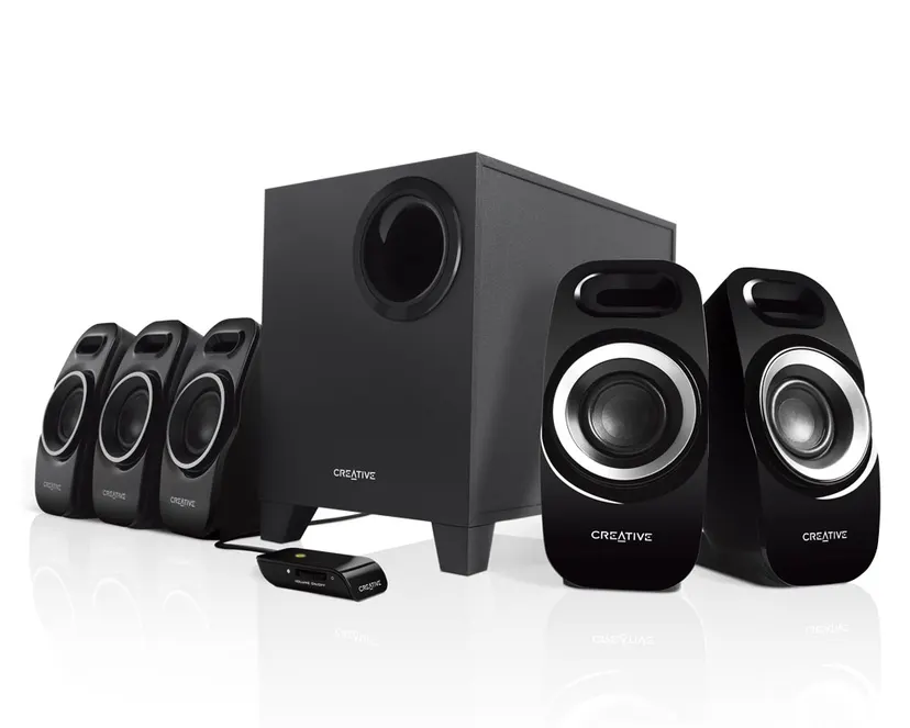 Creative Inspire T-6300 5.1 Multimedia Speaker System (Black)